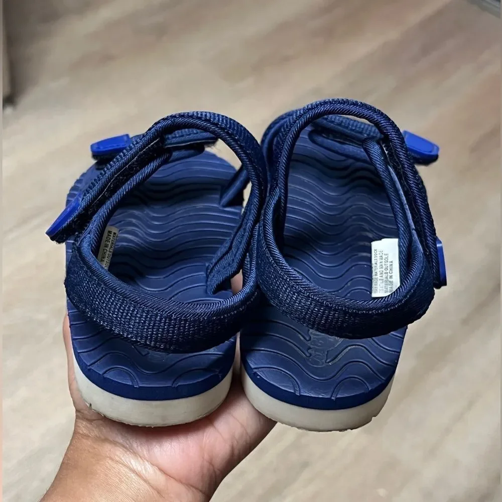 Cat & Jack Navy Blue Sandals Sz 11